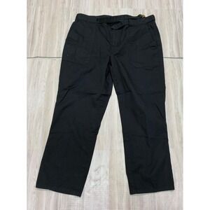 Lauren Ralph Lauren Petite Black Belted Cargo Pants Womens Size 8P